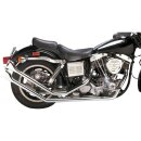 Upswept Drag Pipes Exhaust Chrome
