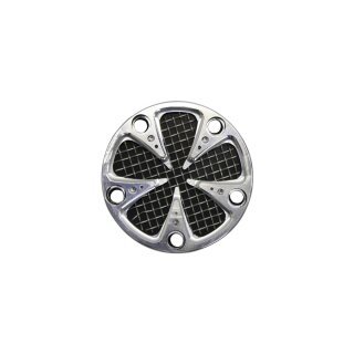 Mesh Point Cover Chrome