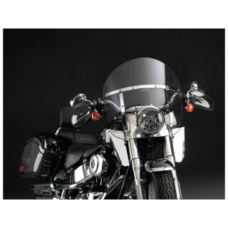 Chopped Windshield Light Smoke