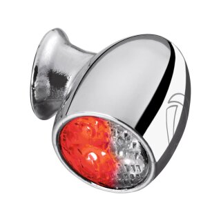 Atto DF LED Turn Signal/Taillight/Brake Light Chrome Clear LED