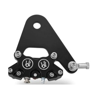 Classic 4-Piston Rear Brake Caliper Contrast Cut