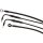 16" Bagger Bar Cable Kit Stainless Steel Clear Coat ABS