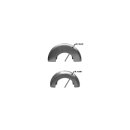 4 3/4" Roll-Your-Own Custom Blank Steel Rear Fender...