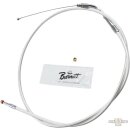 Platinum Series Throttle Cable Stainless Steel Clear...