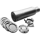 4" Racing Series Universal Slip-On Muffler Satin