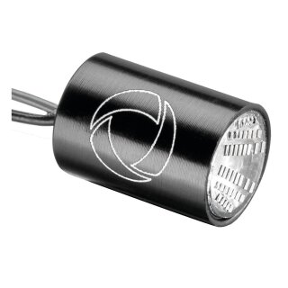 Atto Integral LED Blinker Black Powder Coated Clear LED