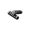Rubber Band Grips With integrated throttle sleeve Chrome...