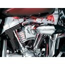 Throttle Support Bracket Cover Chrome