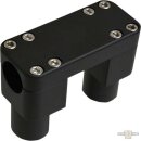 Chubby 1 1/4" Clamping Savage Riser Black Gloss...