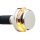 mo.blaze disc LED Bar End Turn Signal Aluminium Polished Clear LED
