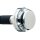 mo.blaze disc LED Bar End Turn Signal Aluminium Polished Clear LED