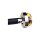 mo.blaze disc LED Bar End Turn Signal Aluminium Polished Clear LED