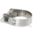 Exhaust,Clamp for Slip On Muffler, VA polished