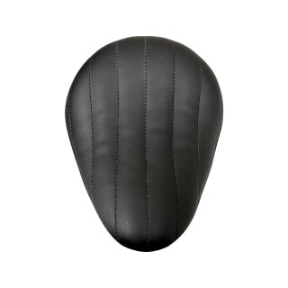 13" Eliminator Tuk n Roll Vertical Solo Seat Black Vinyl