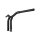 10" Dominator Raked Bar Handlebar Black 1 1/4" Satin