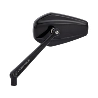 Mini Stocker Billet Mirror Black Anodized