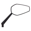 Mini Stocker Billet Mirror Black Anodized