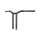 14" Dominator Straight Bar Handlebar Black 1 1/4" Satin
