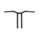 14" Dominator Raked Bar Handlebar Black 1 1/4"...