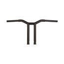 12" Dominator Straight Bar Handlebar Black 1 1/4" Satin