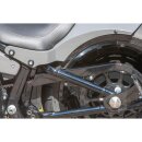 Smooth Softail Belt Guard Black Gloss