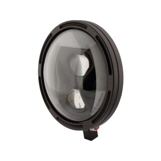 Frame-R1 Type 8 LED 7" Headlight Bottom Mounted Black LED