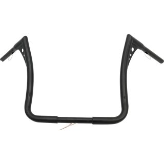 New 16 Bonanza Bagger Handlebar Black 1 1/4" Powder Coated Throttle By Wire