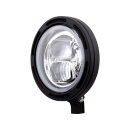 Frame-R2 Type 7 LED 5 3/4" Headlight Bottom Mounted Black LED