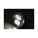 Frame-R2 Type 7 LED 5 3/4" Headlight Bottom Mounted Black LED