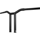 12" Dominator Straight Bar Handlebar Black 1...