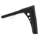 Bonanza Bagger Lenker schwarz 1 1/4" für Harley...