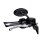 NESS CURVACEOUS CATS EYE MIRROR BLACK
