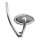 NESS CURVACEOUS CATS EYE MIRROR CHROME