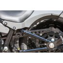 Hole Softail Belt Guard Flat Black Satin
