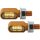 Little Bronx LED Turn Signal/Position Light Gold Tinted LED