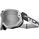 White & Black Mojave Goggle