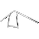 9" Jim Bar Handlebar Chrome 1" Throttle By Wire