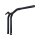 14" Dominator Raked Bar Handlebar Black 1 1/4" Gloss