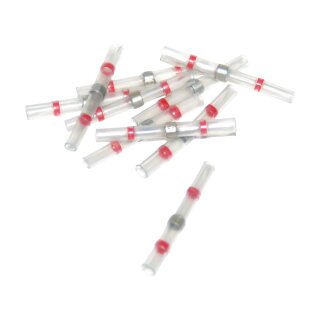 22-18 AWG Heat Sealable Butt Splice with Low Temperature Solder 0,3-0,8 mm²