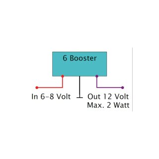 6 Booster 6V to 12 V Converter