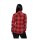 Queen Kerosin Acid checkered shirt black/bordeaux