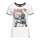 Queen Kerosin Built Up T-shirt offwhite