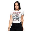 Queen Kerosin Built Up T-shirt offwhite