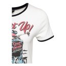 Queen Kerosin Built Up T-shirt offwhite