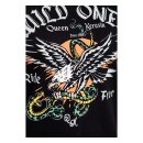 Queen Kerosin Wild Ones Ride Free T-shirt black