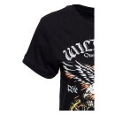 Queen Kerosin Wild Ones Ride Free T-shirt black