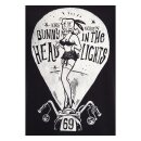 King Kerosin Bunny In The Headlights T-shirt black