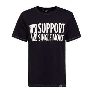 King Kerosin Support Single Moms T-shirt black