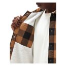 Dickies Sherpa Lined sacramento shirt brown duck