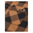 Dickies Sherpa Lined sacramento shirt brown duck
